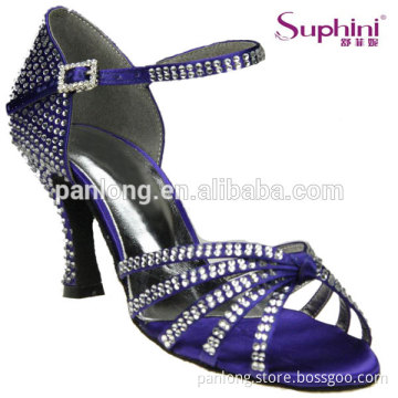 Suphin multi strap comfortable and fashionable ladies latin salsa dance shoes